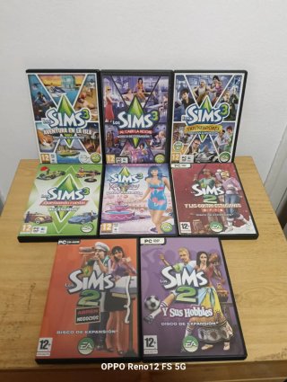 Lote 26 Juegos PC Los Sims (EA Games)
