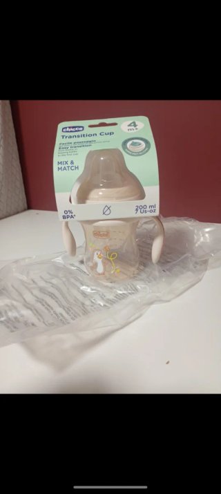 Vaso transición Chicco 4 meses+ 200ml BPA Free