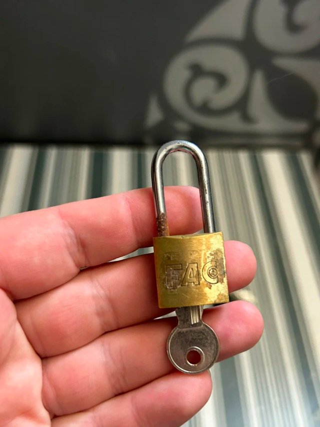 Lote 10 candados pequeños con llaves