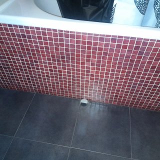 Gres de mosaico rojo rosado 4€ / u