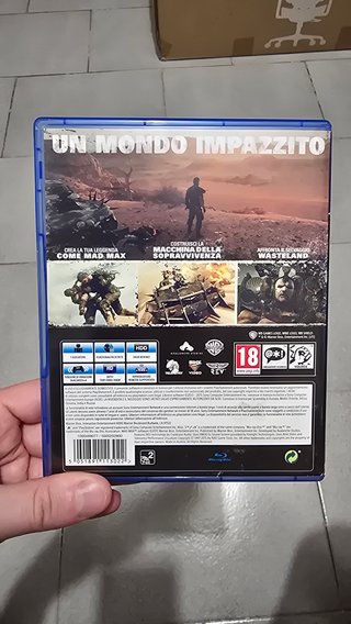 Mad Max PS4 PAL Italiano Completo