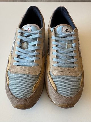 Zapatillas Morrison Beige y Azul