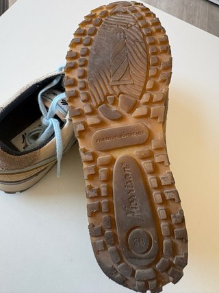 Zapatillas Morrison Beige y Azul