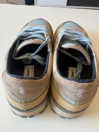 Zapatillas Morrison Beige y Azul
