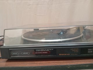 Antiguo Tocadiscos Sanyo Auto Return