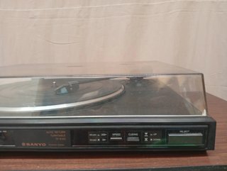 Antiguo Tocadiscos Sanyo Auto Return