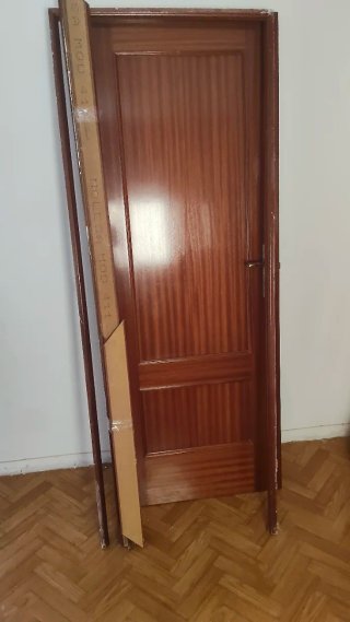 Puertas madera 72.5x190cm + Jambas/Marco