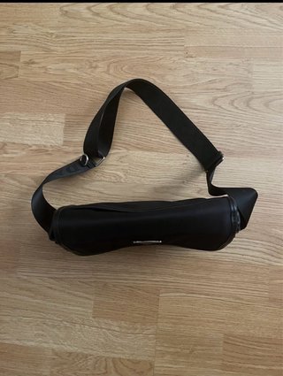 Bolso bandolera negro + monedero