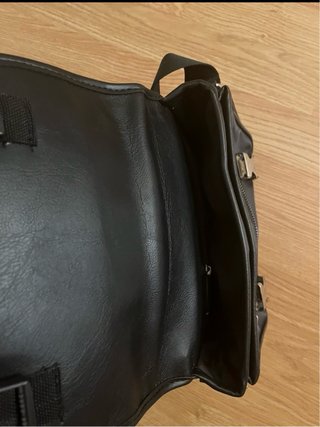 Bolso bandolera negro + monedero