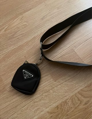 Bolso bandolera negro + monedero