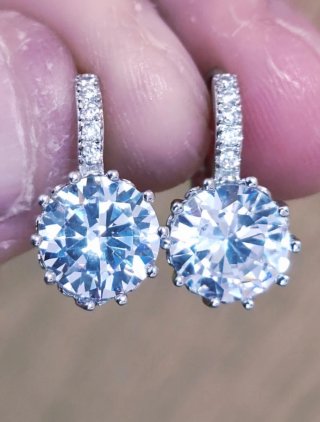 Pendientes de Plata 925 /Brillante
