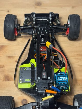 Tamiya Top Force lipo shorty SOLO porta batteria.
