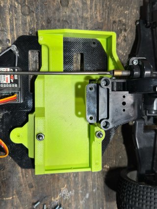 Tamiya Top Force lipo shorty SOLO porta batteria.