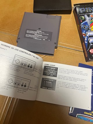 Pin Bot Nintendo NES PAL España