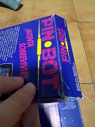 Pin Bot Nintendo NES PAL España