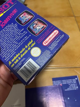 Pin Bot Nintendo NES PAL España