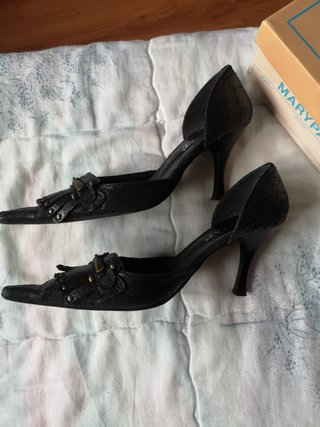 Zapatos de tacón Maripaz negros talla 36