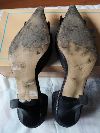 Zapatos de tacón Maripaz negros talla 36