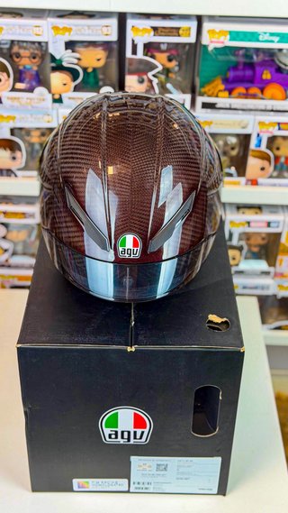 AGV Pista GP RR Carbono Rojo Talla M/L
