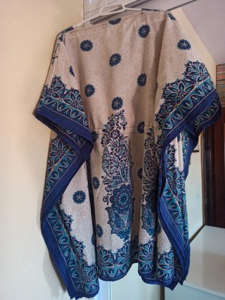 Blusón/Vestido estampado talla única