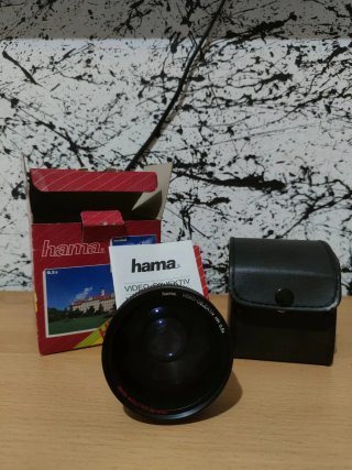 Objetivo Hama HR 0,5x Video Lens