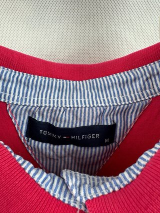 Polo Tommy Hilfiger Rojo/Fucsia