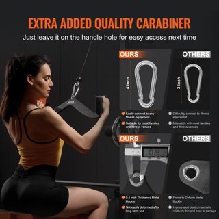 Accessori per Lat Pulldown, T-bar per vogatore con