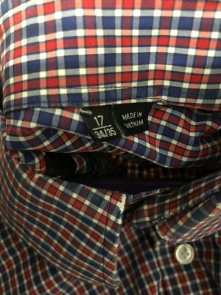 Camisa Hugo Boss cuadros Talla XL