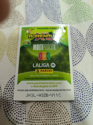 Carta Panini Champions League 2023-2024