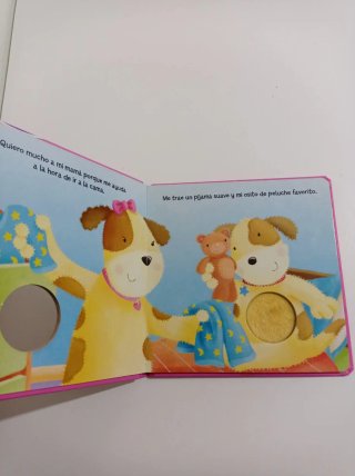 Libro cuento con textura Perrito amoroso