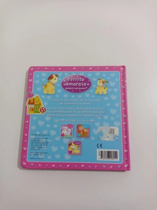 Libro cuento con textura Perrito amoroso