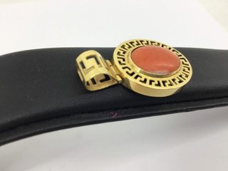 colgante oro 18k con piedra
