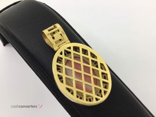 colgante oro 18k con piedra