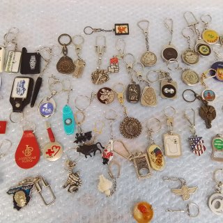 Lote de llaveros antiguos