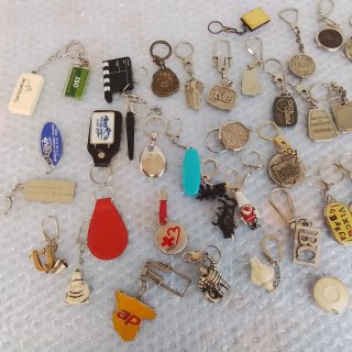 Lote de llaveros antiguos