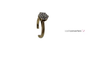 anillo oro 18k con piedra