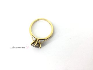 anillo oro 18k con piedra