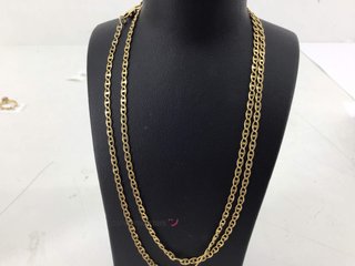 cadena oro 18k 33cm