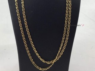 cadena oro 18k 33cm