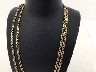 cadena oro 18k 33cm