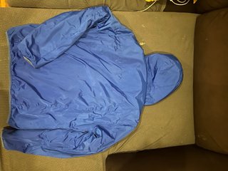 Chaqueta Slam con capucha azul