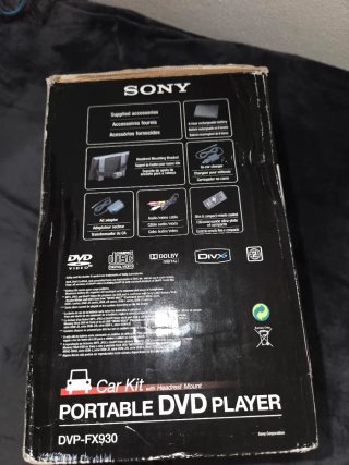 Reproductor DVD Portátil Sony DVP-FX930 9