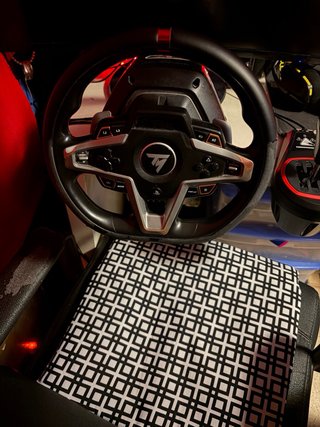 Volante Thrustmaster T248 + pedales t3pm+ps4+mando