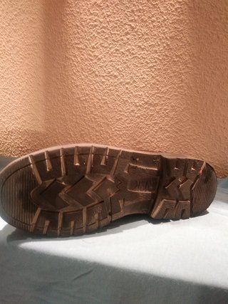 Zapatos colegiales Junior de cuero marrones