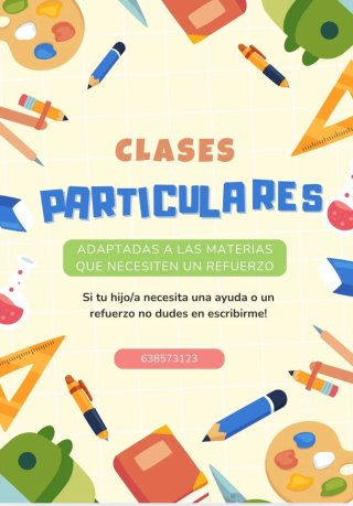 Clases particulares hasta segundo de la ESO