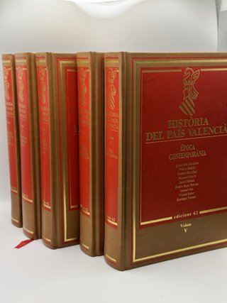 Història del País Valencià 5 tomos - Ernest Belenguer Cebrià