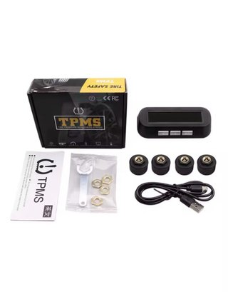 Sistema TPMS 4 Sensores Externos de ruedas