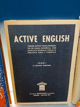 10 libros vintage estudios MÉTODO DE INGLES y pequeñas novelas en ingles para su aprendizaje