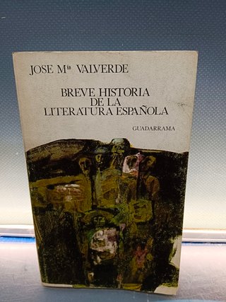 libro Breve historia de la literatura española