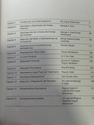 Prótesis tejido-integradas La Oseointegración